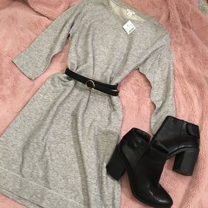 JCrew thin sweatshirt dress